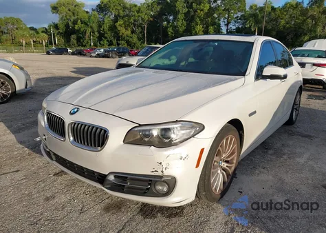 2015 BMW 528I из США, поврежденный, VIN WBA5A5C55FD521446